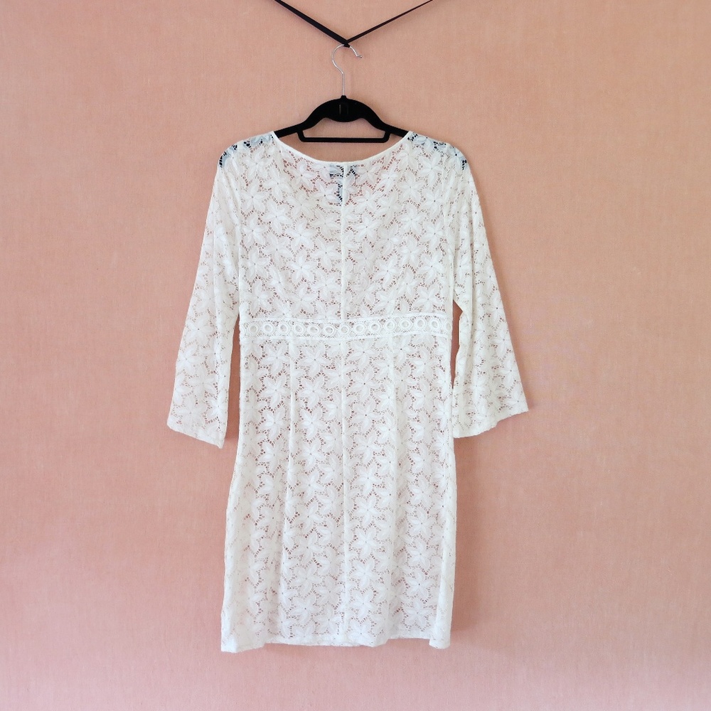 Laundry x Shelli Segal Lace Mini Dress - Picture 3 of 4